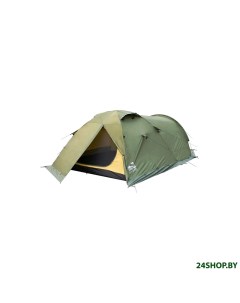 Экспедиционная палатка Cave 3 v2 зеленый Tramp