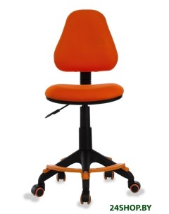 Кресло детское KD 4 F TW 96 1 оранжевый Бюрократ