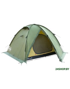 Экспедиционная палатка Rock 2 v2 зеленый Tramp