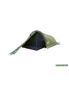 Экспедиционная палатка Bike 2 V2 зеленый Tramp