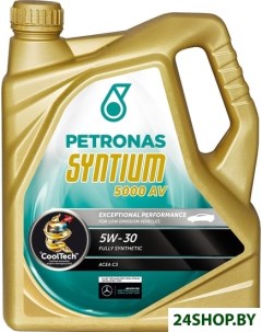 Моторное масло Syntium 5000 AV 5W 30 5л Petronas