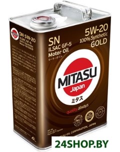 Моторное масло MJ 100 5W 20 4л Mitasu