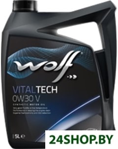 Моторное масло VitalTech V 0W 30 5л Wolf