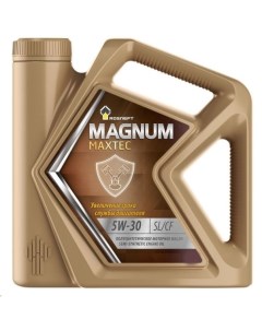 Моторное масло Magnum Maxtec 5W 40 5л Роснефть
