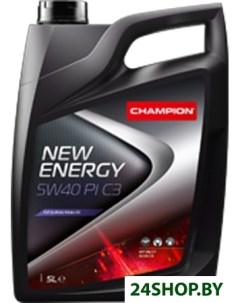 Моторное масло New Energy PI C3 5W 40 5л Champion