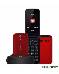 Мобильный телефон 247B красный Inoi
