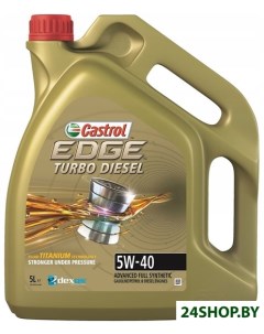 Моторное масло Edge Turbo Diesel 5W 40 5л Castrol