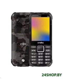 Мобильный телефон P30 серый камуфляж Strike
