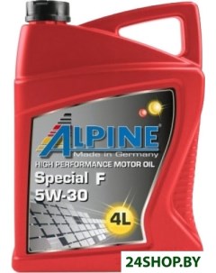 Моторное масло Special F 5W 30 4л Alpine