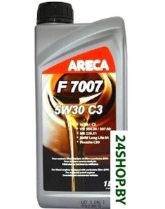 Моторное масло F7007 5W 30 C3 1л 11171 Areca