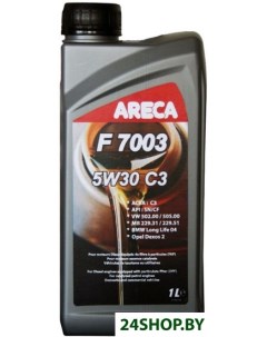 Моторное масло F7003 5W 30 C3 1л 11131 Areca