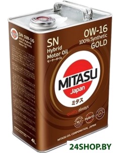Моторное масло MJ 106 0W 16 4л Mitasu