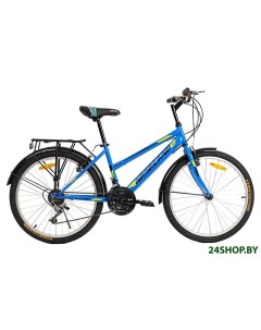 Велосипед 4001M 24 рама 15 синий 2021 Nasaland