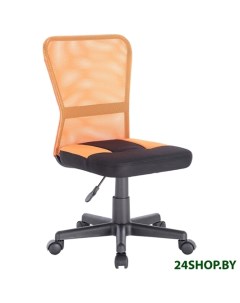 Офисный стул Smart MG 313 черный оранжевый Brabix