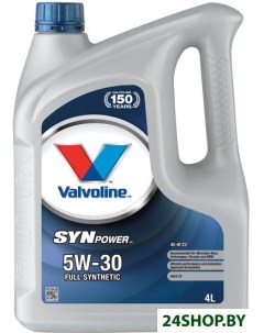 Моторное масло SynPower XL III C3 5W 30 4л Valvoline