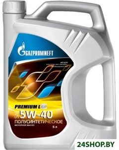 Моторное масло Premium L 5W 40 5л Gazpromneft