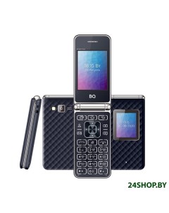 Смартфон BQ 2446 Dream Duo синий Bq-mobile