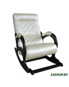 Кресло качалка 2 Ромбус с подножкой bone Бастион