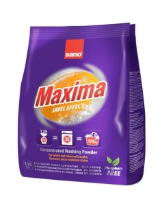 Стиральный порошок Maxima Javel Effect 1 25 кг Sano
