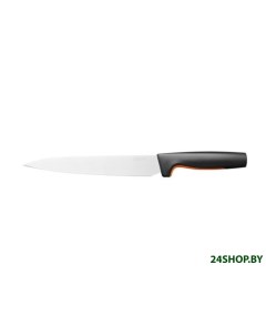 Нож кухонный Functional Form 1057539 черный оранжевый Fiskars