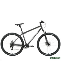 Велосипед Sporting 27 5 2 3 D р 19 2022 черный белый Forward