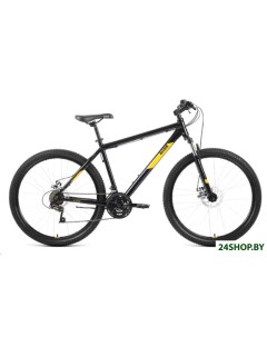 Велосипед Altair AL 27 5 D р 19 2022 черный оранжевый Altair (велосипеды)
