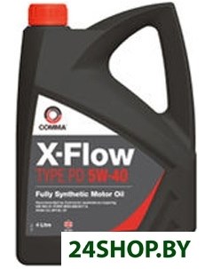 Моторное масло X Flow Type PD 5W 40 4л Comma