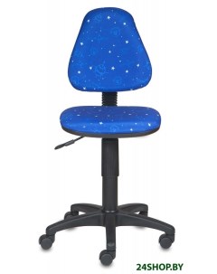 Кресло детское KD 4 Cosmos синий космос Бюрократ