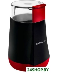 Электрическая кофемолка ELX CG02 C43 красно черная Ergolux
