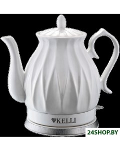 Чайник KL 1341 белый Kelli