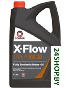 Моторное масло X Flow Type P 5W 30 5л Comma