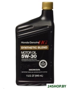 Моторное масло Synthetic Blend 5W 30 SN 08798 9034 0 946л Honda