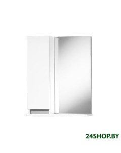 Шкаф с зеркалом для ванной Афина 55 АФИНА 04 55 00 L Акваль