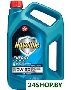 Моторное масло Havoline Energy 0W 30 4л Texaco