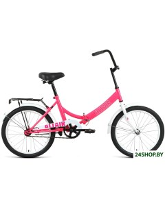 Детский велосипед Altair City 20 2022 розовый белый Altair (велосипеды)