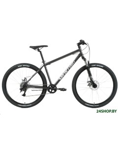 Велосипед Sporting 27 5 2 3 D р 17 2022 черный белый Forward