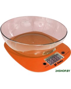 Весы кухонные KCE 32 оранжевый Delta