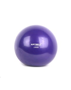 Медицинбол GB13 3 фиолетовый Artbell