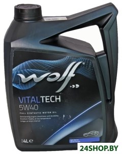 Моторное масло Vital Tech 5W 40 4л Wolf