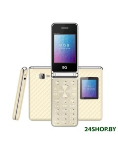 Смартфон BQ 2446 Dream Duo бежевый Bq-mobile