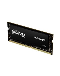 Оперативная память FURY Impact DDR4 SODIMM 8GB PC4 25600 KF432S20IB 8 Kingston