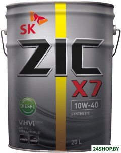Моторное масло X7 Diesel 10W 40 20л Zic
