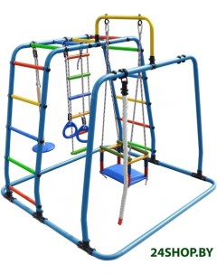 Детский спортивный комплекс Игрунок Т плюс голубой радуга Формула здоровья