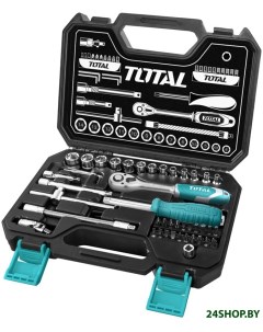 Универсальный набор инструментов Total THT141451 45 предметов Total (электроинструмент)