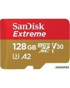Карта памяти Extreme microSDXC SDSQXAA 128G GN6MN 128GB Sandisk