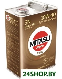 Моторное масло MJ 122A 10W 40 4л Mitasu