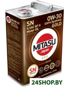 Моторное масло MJ 103 0W 30 4л Mitasu