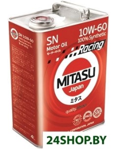 Моторное масло MJ 116 10W 60 4л Mitasu