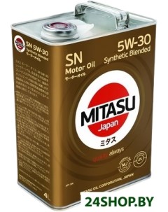 Моторное масло MJ 120 5 5W 30 5л Mitasu
