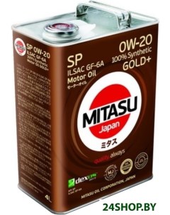 Моторное масло MJ P02 0W 20 4л Mitasu
